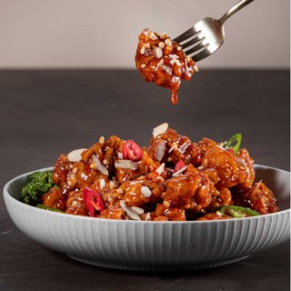 [속초시장닭강정] 순살 양념치킨 즉석 튀김, 순살닭강정750g (매운맛)