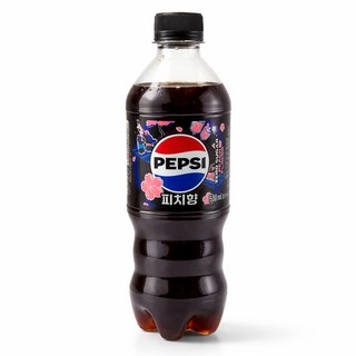 펩시 제로슈거 피치향, 24개, 500ml