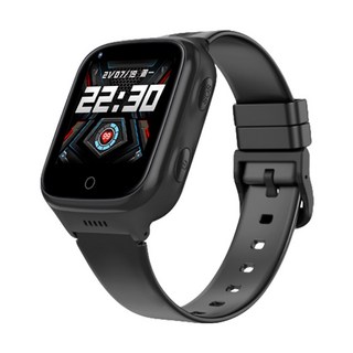 智慧 LINE守護聽 A69S 加強版 兒童4G全網視訊通話 智能定位追蹤, 黑, 1個