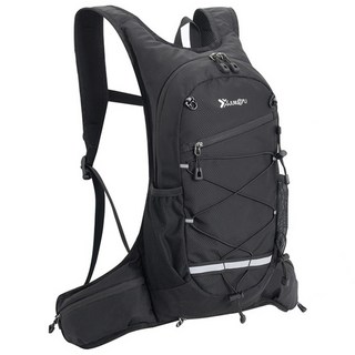 리치모리 가벼운 등산 낚시 사이클 가방 배낭, 블랙