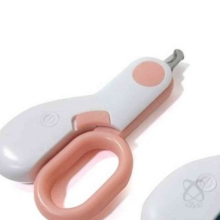 사안 고양이 led 램프 발톱깎기 S 핑크 강아지발톱가위, 본상품선택, 1개