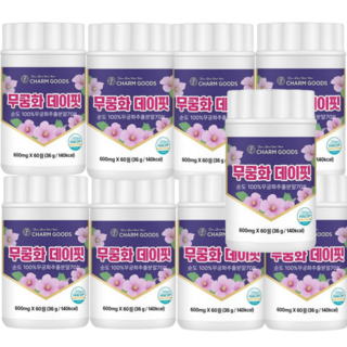 무궁 데이 핏 무궁화 추출물 식약청인증, 60정, 9세트