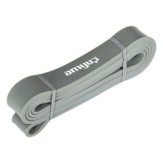 彈力帶 阻力帶 多種規格 環狀彈力繩 天然乳膠 瑜珈 健身 重訓 拉力繩, 1個, 阻力帶【灰色 80磅】, 灰色