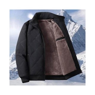 防風保暖立領飛行夾克 大尺碼商務休閒禦寒棉外套 秋冬學生運動短款外套首選