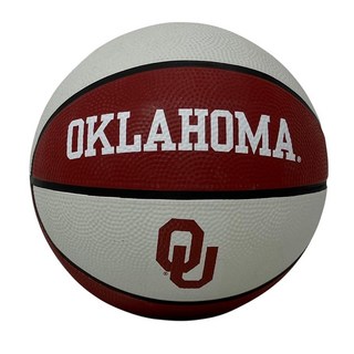 Rawlings NCAA 오클라호마 수너스 앨리 OOP 덩크 농구공 원 사이즈 팀 색상, 1개