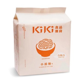 【KiKi】食品雜貨 麻辣醬 椒麻粉 小醋麵 老醋辣麵 蔥油 沙茶 購滿地, 1個, kiki小醋麵5份入/袋(五辛素)