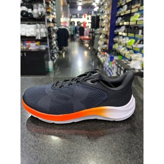 UNDER ARMOUR Charged Pursuit 4 BL 男款慢跑鞋 - 黑橘