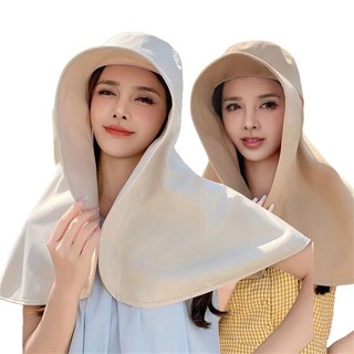 1+1 UV완벽차단썬캡 / 여성 자외선 차단 썬캡 와이드 햇빛 가리개 ZBW0421 16