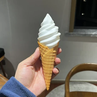 호환 모형 아이스크림 모형 모형 크림 스위트 콘 아이스크림 가게 창 디스플레이 소품 파티 디저트 장식, 17 Style 01