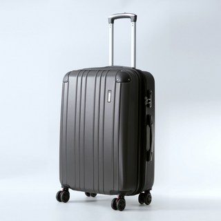 HOWONE 極簡 20/24/28吋 可加大/杯架/避震輪 廉航登機箱/行李箱, 鐵灰,28吋/託運箱, 1個