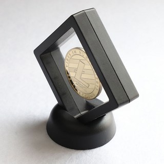 9. 비트코인 주화 장식케이스 (스탠드형), 단품, 1개
