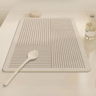 심플 규조토 드라잉매트 식기 건조대 싱크대 주방 매트, 02. 아웃라인