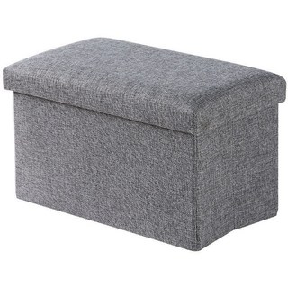 多功能摺疊收納儲物凳椅：客廳臥室穿鞋換鞋小矮凳, 1個, 長方形(40x25x25) 超取限四個