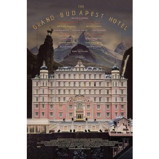 노 브랜드 그랜드 부다페스트 호텔 영화 포스터 종이 프레임 x, with frame