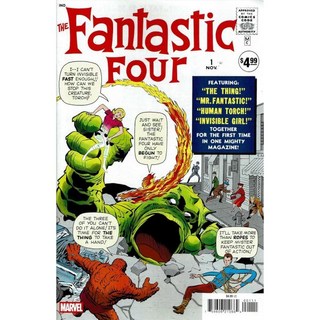 판타스틱 포(Vol. 1) #1B VF/NM ; 마블 코믹북 | 팩시밀리 에디션, 1개