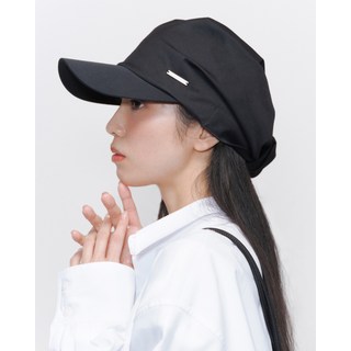 [미세키서울] Tie-up scarf bandana cap BLACK