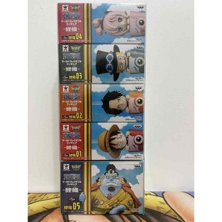 WCF 海賊王 鯉魚旗 Q版 魯夫 白星 薩波 艾斯 甚平, 1個