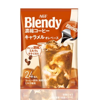 에이지에프 블렌디 포션 커피 카라멜오레, 18g, 24개입, 5개