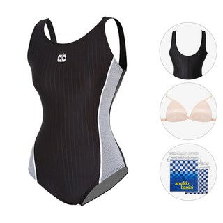 아날도바시니 AGSU1708 여자 원피스 아쿠아로빅 빅사이즈 강습 실내 수영복