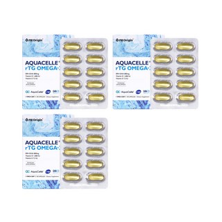 [엔젯오리진] 아쿠아셀 알티지 오메가-3, 30정, 3개