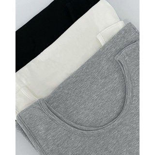 Aries實拍 冬天超彈小性感保暖蓄熱背心短洋 11色 保暖短洋 連身裙 秋冬女裝 跨年穿搭 性感穿搭, 白色-現貨