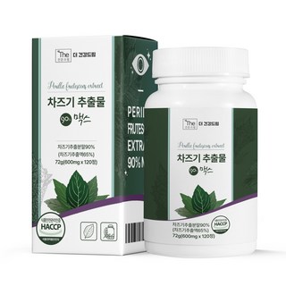 더건강드림 차즈기 추출물 90% 맥스, 120정, 1박스