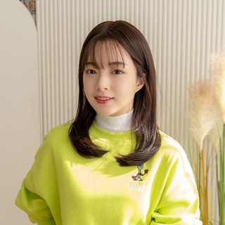 가발닷컴 레이스프론트 시스루 미디움단발 통가발 2컬러 인조모 여성, 1개, 자연검정