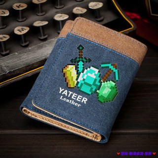 破盤價 海賊王火影命運錢包 動漫周邊牛仔布三折叠錢包 卡通學生男女零錢包 卡包錢夾 日系錢包 學生錢包 證件夾 拉鍊錢包