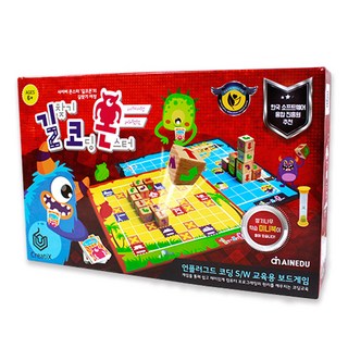 [씽크보드] 길찾기 코딩 몬스터(길코몬) / 언플러그드 보드게임, 1개