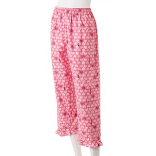 캐리루시 여성용 특면 러블리 9부 프릴 잠옷바지