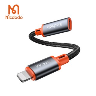 Mcdodo Type-C 轉 Lightning OTG轉接線 蘋果設備適用 支持充電與音頻 金屬散熱 小巧便攜, 1個