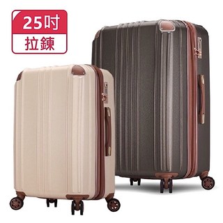 STACYPOLO 時尚輕巧耐磨行李箱，360度靜音萬向輪，TSA海關鎖，多層收納設計