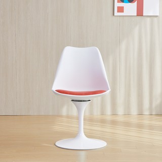 베스트리빙 미드센츄리 카페 식탁 인테리어 에디 튤립체어/ 2colors, 1개, 화이트레드