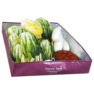 해피락 김장매트 사각 팔각 원형 절임 다용도 은박 위생 매트, 1개