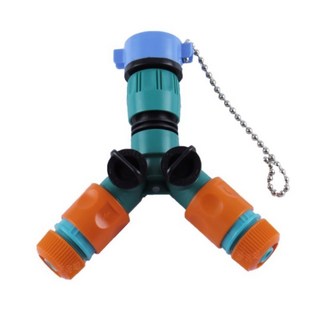 開關型三通接頭組 適用於水管快速連接 可分流, 詳見包裝