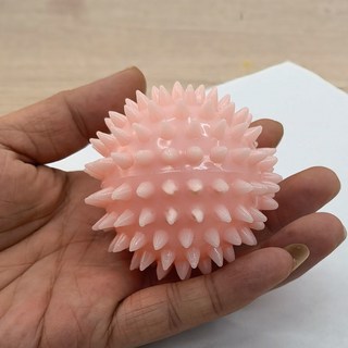 握力球 鍛鍊握力球 握手器 練手 中風康復握力球按摩, 1個, 康復軟球6.5cm粉色3個