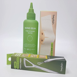 증정 비플레인 소윤 녹두 모공 스케일링 워터 150mL + 화장솜 40매 + 피지 스케일러 툴, 1개