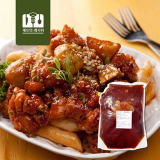 셰프의레시피 닭강정소스 치킨양념, 5개, 3kg