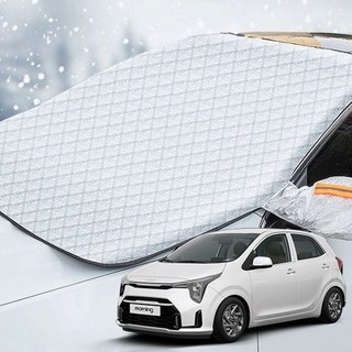 모닝 성에방지커버 자동차 앞유리 덮개 커버, 모닝일반형