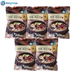 자연깃든 양평해장국 600g(5개)선지 자취 캠핑 집밥 D, 600g, 5개