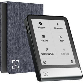 Ledger Flex Included Magnet Folio 보안 안전 E Ink 터치스크린 암호화폐 비트코인 지갑(케이스 포함), Ledger Flex + Magnet Folio, 1개
