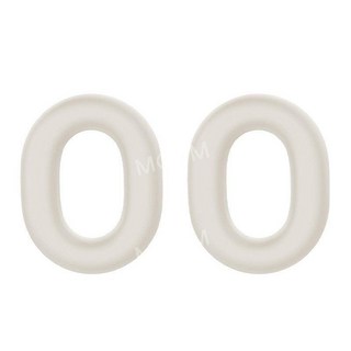 SONY 헤드폰 커버 WH-1000XM6 헤드밴드 이어캡 커버 보호 실리콘 헤드빔, 아이보리(이어패드커버), 1개