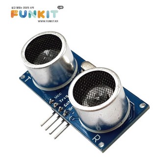 M038 초음파센서 HC-SR04/길이센서/아두이노/AVR, 1개