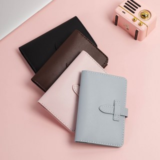 소가죽 DIY 키트 - 베이직 여권케이스, 베이비블루, 1개