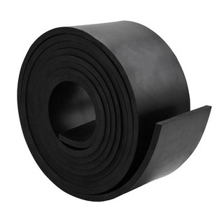 DEVNOL 네오프렌 고무 스트립 1.3cm(1/2인치) 두께 X 5.1cm(2인치) 너비 X 길이 1.5m(5피트) 등급 65A 개스킷 표면 보호 밀봉용, Neoprene Rubber No glue, 1/4in x 3in x 10FT