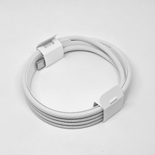 애플 정품 C to C타입 케이블 고속 충전 우븐 아이폰17 16 15 케이블 카플레이 호환, 1개, 우븐 디자인, 1m