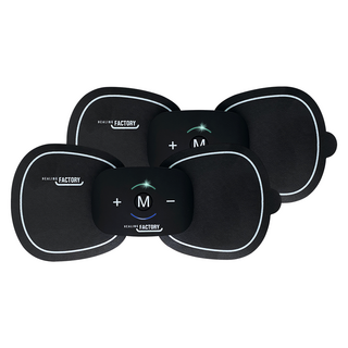 [1+1 EVENT] 힐링팩토리 EMS 미니 마사지기 L2 휴대용 저주파 안마기, 1개