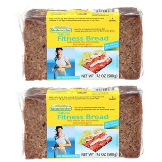 Mestemacher 天然健身麵包, 2個, 500克