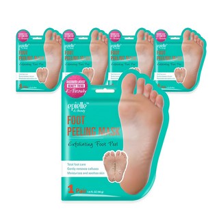 에피엘르 풋 필링 마스크팩, 2개입, 5개, 40g