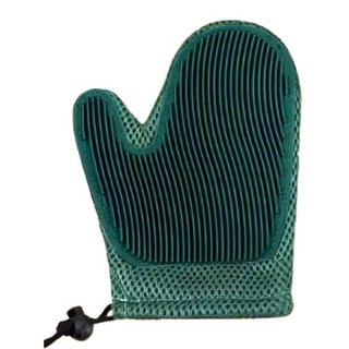 Maoday 毛商行, 二合一撸貓手套梳-深綠色, 1個